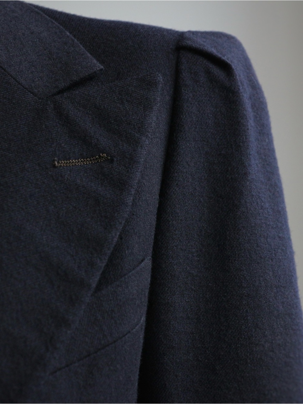1930's Indigo Wool Tailored Blazer Jacket - Picture 8 of 8
